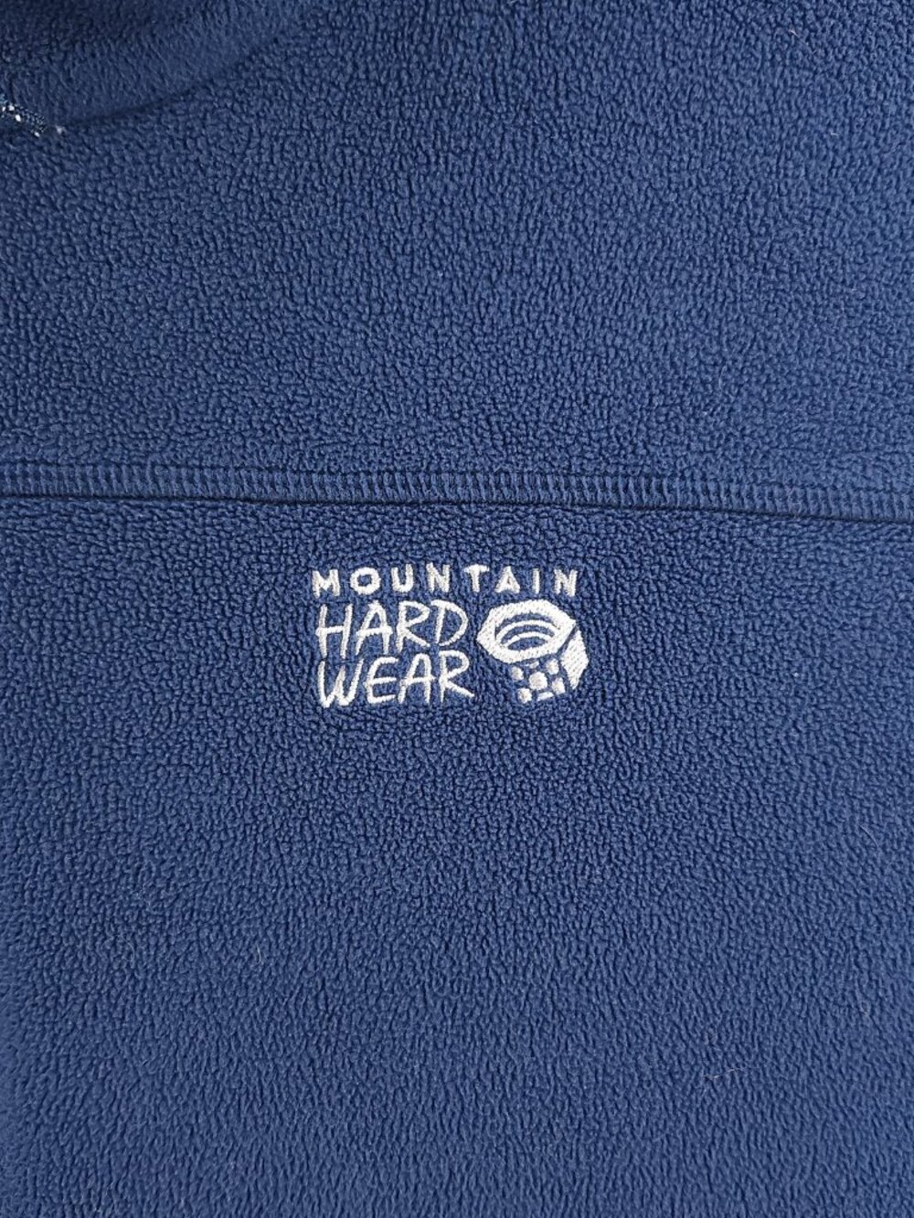 Mountain Hardwear Fleece Blue Large Logo Jacket Polyester Men Gorp Outdoors - Picture 3 of 14